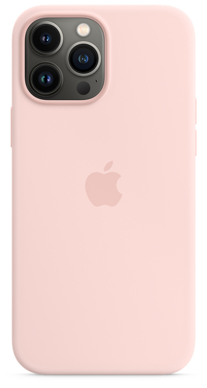 Чохол iPhone 13 Pro Max Silicone Case with MagSafe (Chalk Pink) MM2R3ZE/A - фото - №3