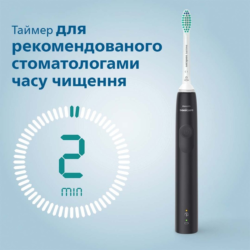 Електрична зубна щітка Philips Sonicare 3100 series HX3671/14 фото
