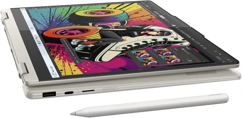 Ноутбук Lenovo Yoga 7 2-in-1 14AKP10 Seashell (83JR007HRA) - фото - №13