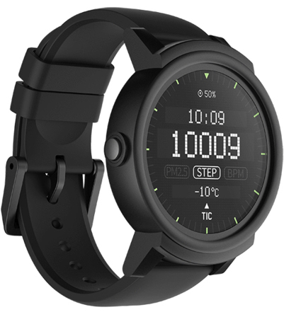 Смарт-годинник Ticwatch Express Shadow - фото - №1