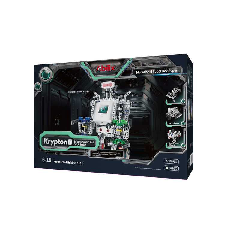 Робот Abilix Krypton 8 (Grey) - фото - №5