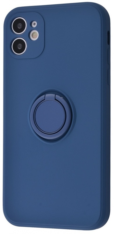 Чохол WAVE Light Color Ring для iPhone 11 (Dark Blue) - фото - №0