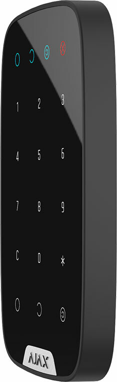 Клавіатура до охоронного комплексу Ajax KeyPad 000005653 (Black) фото