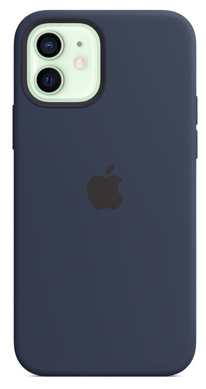 Чохол Silicone Case with MagSafe (Deep Navy) MHL43ZE/A для iPhone 12 и iPhone 12 Pro фото