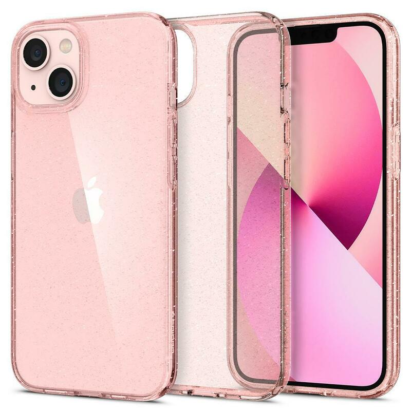 Чохол Spigen для iPhone 13 Liquid Crystal Glitter (Rose Quartz) ACS03517 - фото - №6