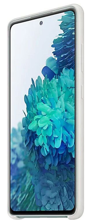 Чохол Samsung Silicone Cover (White) EF-PG780TWEGRU для Samsung Galaxy S20 FE фото