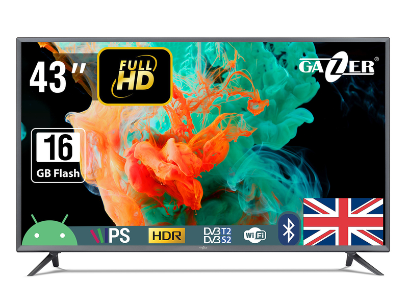 Телевизор Gazer 43" Full HD Smart TV (TV43-FS2) фото
