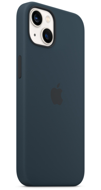 Чехол iPhone 13 Silicone Case with MagSafe (Abyss Blue) MM293ZE/A фото
