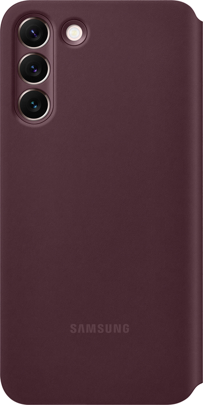 Чехол для Samsung s22 Plus Smart Clear View Cover (Burgundy) фото