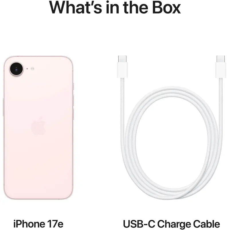 Смартфон Apple iPhone 17e 512GB Soft Pink - фото - №4