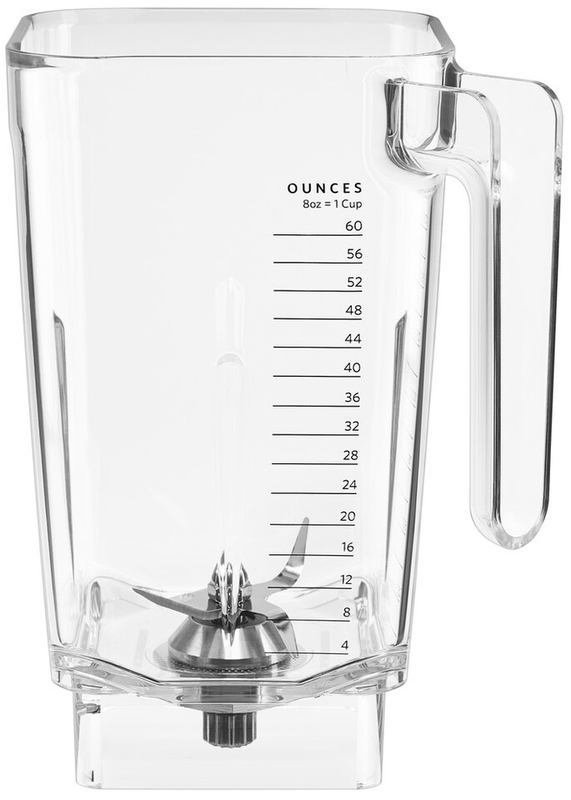 Блендер KitchenAid High performance (Червоний) 5KSB6061EER - фото - №5