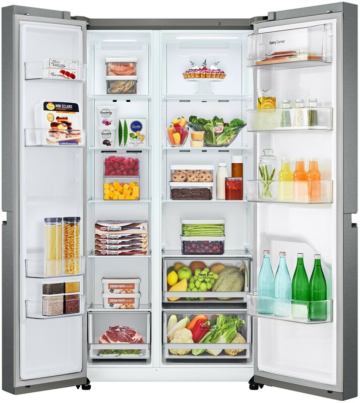 Side-by-Side холодильник LG GC-B257JLYV фото