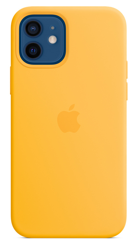 Чохол для iPhone 12/12 Pro Silicone Case with MagSafe (Sunflower) MKTQ3ZE/A фото