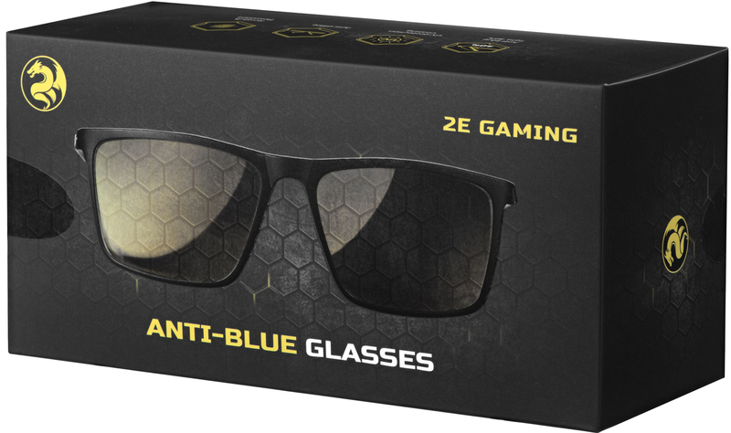 Защитные очки 2Е Gaming Anti-blue Glasses (Black-Black) 2E-GLS310BK фото