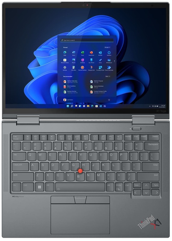 Ноутбук Lenovo ThinkPad X1 Yoga Gen 8 Storm Grey (21HQ0055RA) - фото - №8