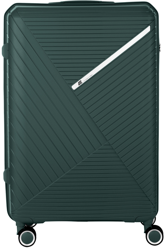Валіза 2E SIGMA L, 4 колеса, Emerald Green (2E-SPPS-L-EG) - фото - №2