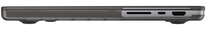 Накладка SwitchEasy Nude для MacBook Pro 14" (Transparent Black) GS-105-232-111-66 фото