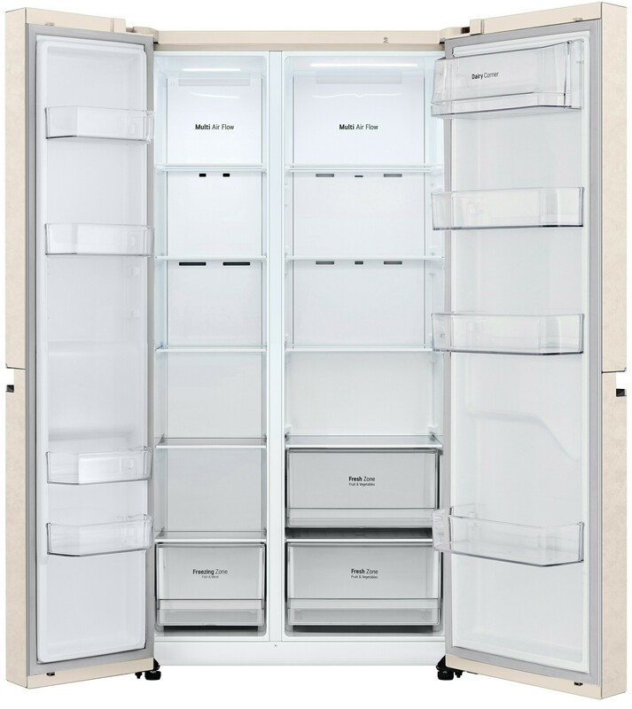 Side-by-Side холодильник LG GC-B257JEYV фото
