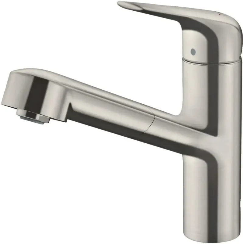 Змішувач для кухні Hansgrohe Focus M42, довж.виливу - 225мм, витяжний, 1важіль, KM150sBox (71829800) - фото - №2