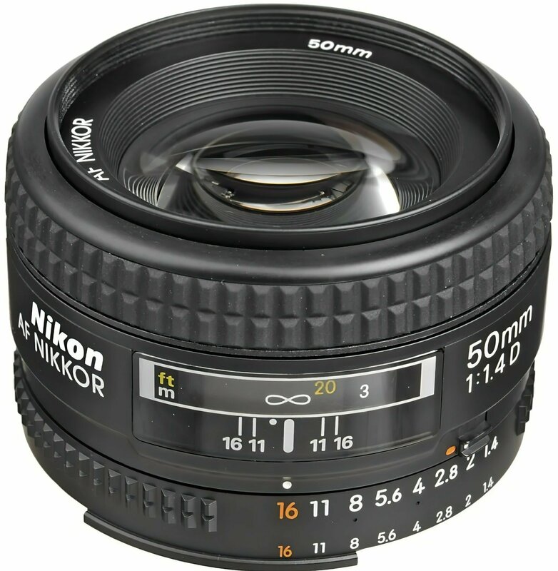 Об'єктив Nikon 50 mm f/1.4D AF NIKKOR (JAA011DB) фото