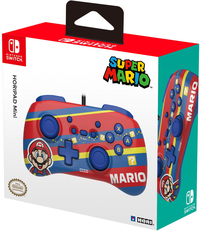 Геймпад дротовий Horipad Mini Mario для Nintendo Switch (Red/Blue) 810050910835 фото