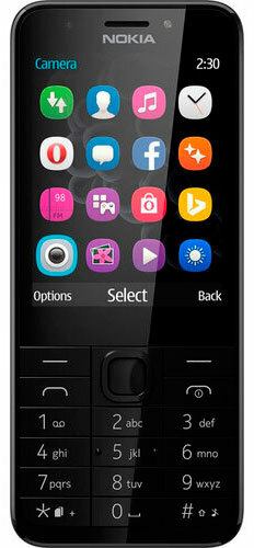 Nokia 230 Dual Sim Dark Silver (A00026971) фото