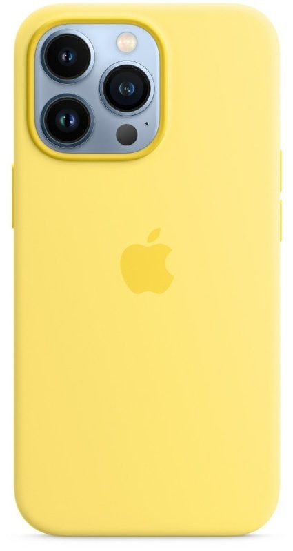 Чохол iPhone 13 Pro Silicone Case with MagSafe (Lemon Zest) MN663ZE/A фото