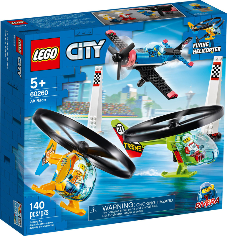 Конструктор LEGO City Повітряні перегони 60260 фото