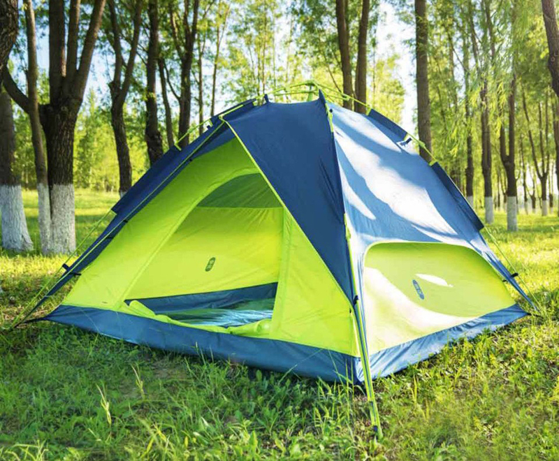Многофункциональная автоматическая палатка Early Wind 3 people Blue/Green (235*225*135 см) HW010401 фото