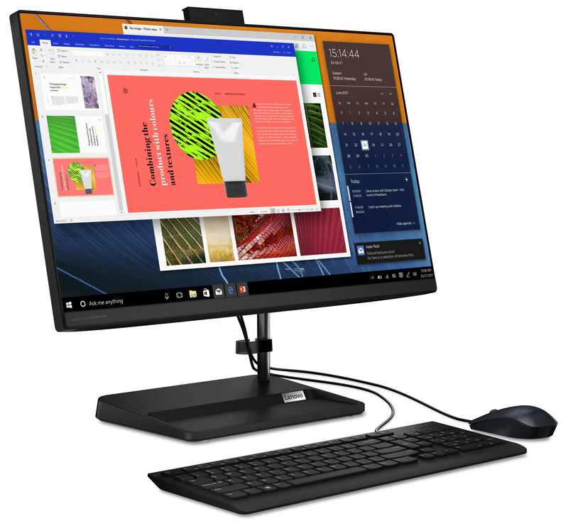 Моноблок Lenovo IdeaCentre AIO 3 24ALC6 (F0G100R5UO) Black - фото - №2