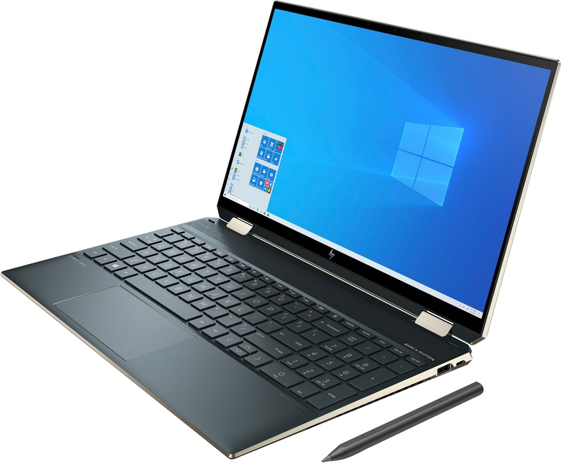 Ноутбук HP Spectre x360 Convertible 15-eb0029ur Poseidon Blue (37B33EA) фото
