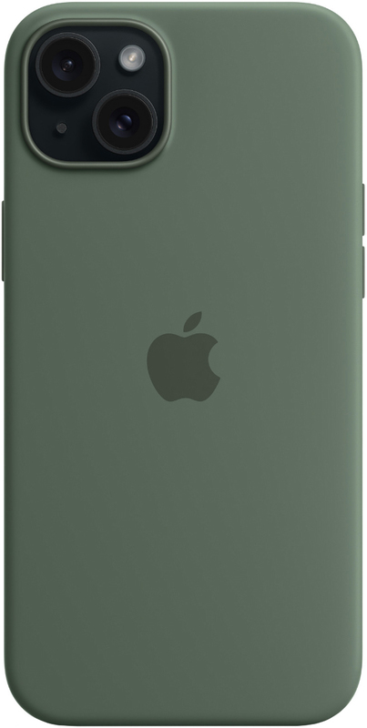 Чохол для iPhone 15 Silicone Case with MagSafe Cypress (MT0X3ZM/A) - фото - №4