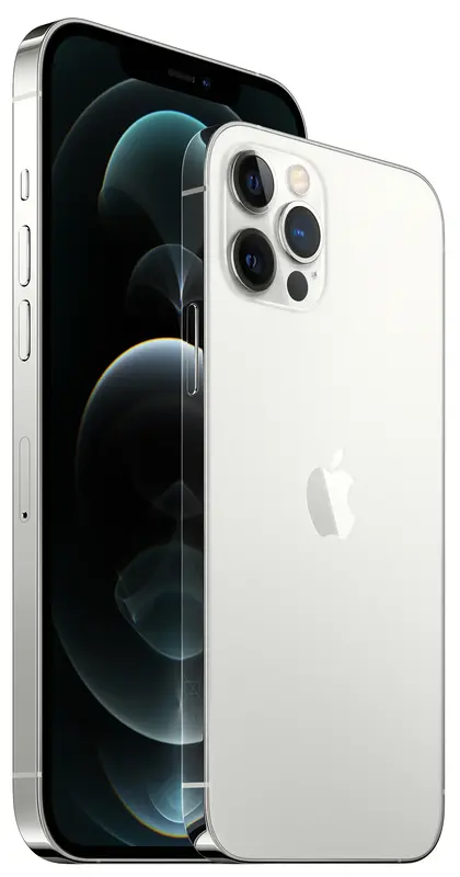 Б/У (відновлений) Apple iPhone 12 Pro 128Gb silver (Це Топ) - фото - №1