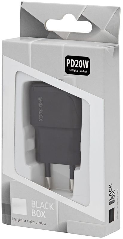 Универсальное сетевое ЗУ BlackBox (UTR2038-P) USB-C 20W фото