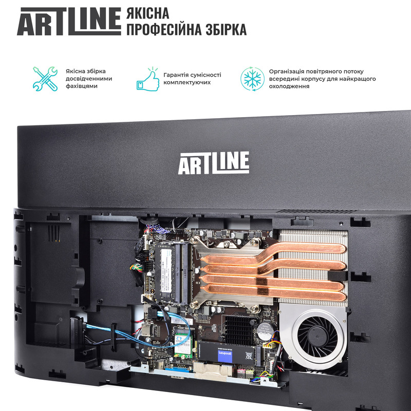 Моноблок ARTLINE Home GX51 (GX51v01) Black - фото - №3