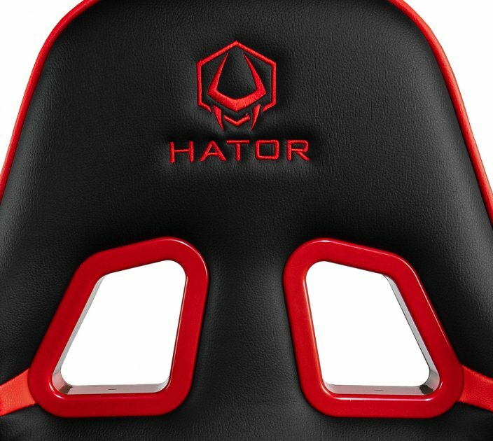 Ігрове крісло HATOR Sport Essential (Black/Red) HTC-906 фото