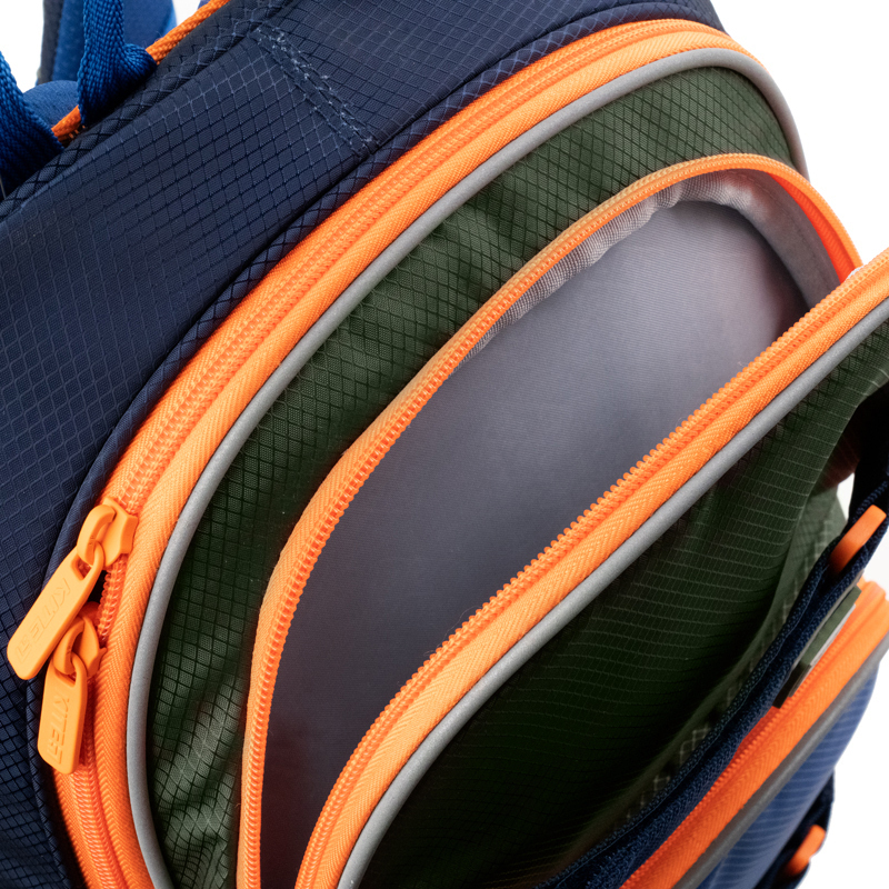 Набiр KITE WK 702 (рюкзак + пенал + сумка для взуття) (Blue/Green) фото