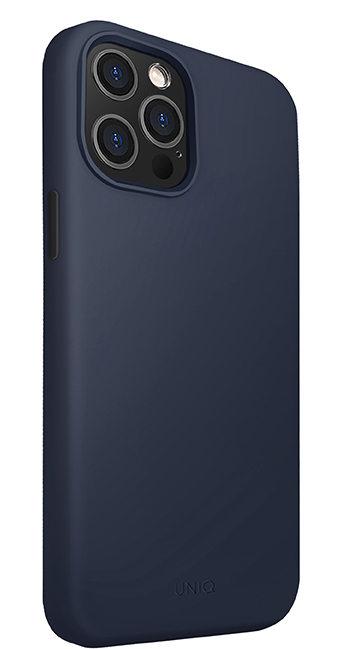 Чохол UNIQ HYBRID LINO HUE MARINE (Blue) для iPhone 12 Pro Max фото