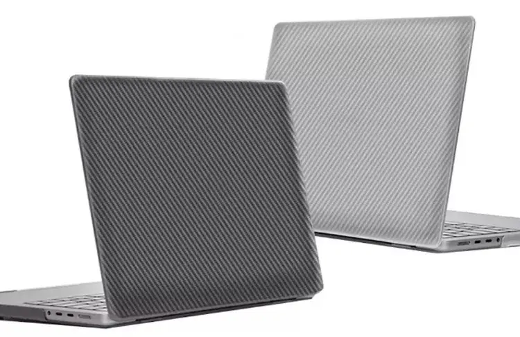 Накладка WIWU iKavlar Crystal Shield MacBook Pro 14,2" (white) - фото - №3