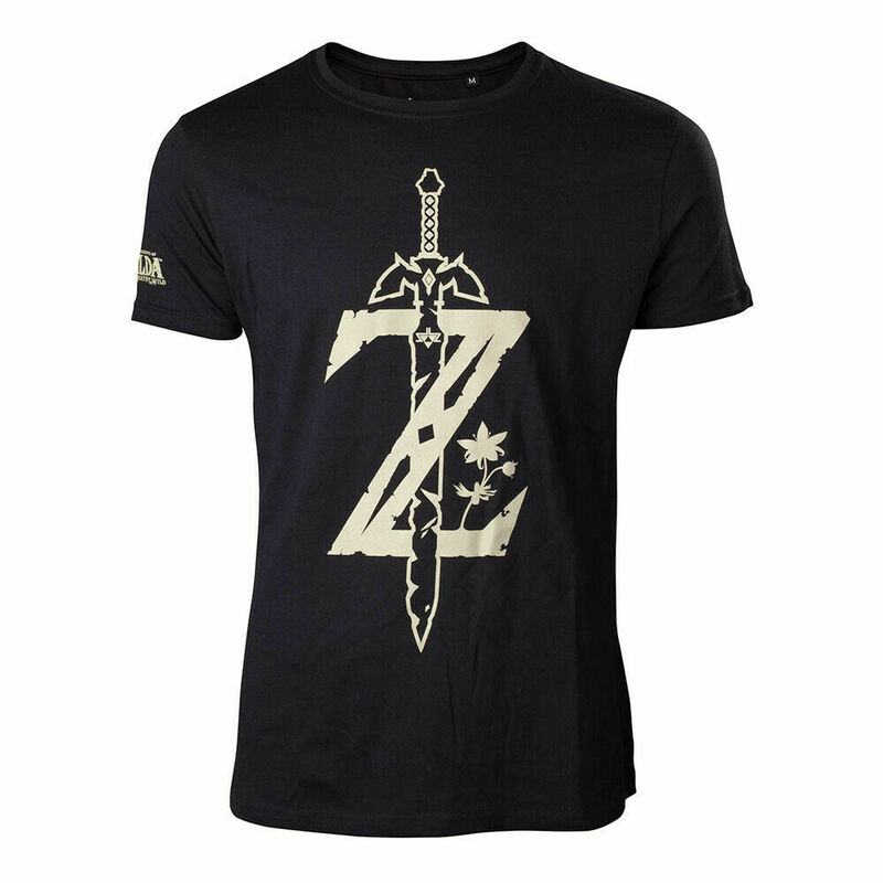 Футболка Zelda Men's Z with Sword L (Black) TS5900337ZEL-L фото