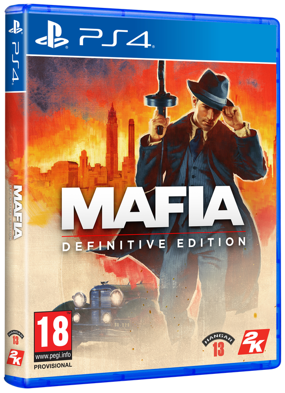 Диск Mafia Definitive Edition (Blu-ray, Russian version) для PS4 фото