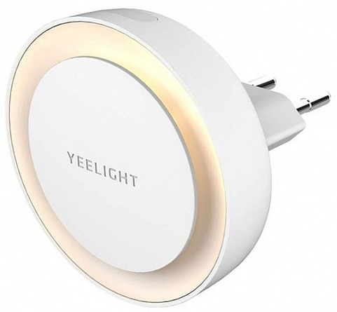 Ночная лампа Yeelight Plug-in Light Sensor Nightlight EU 0.5W 2500K (YLYD11YL/YLYD111GL) фото