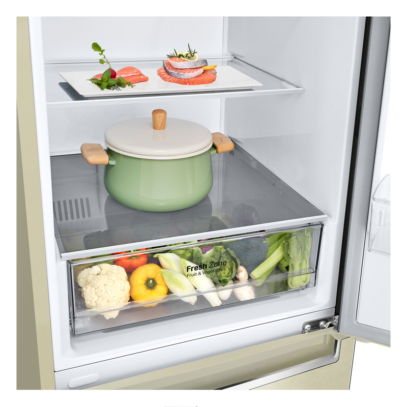 Двокамерний холодильник LG GA-B509SEKM фото