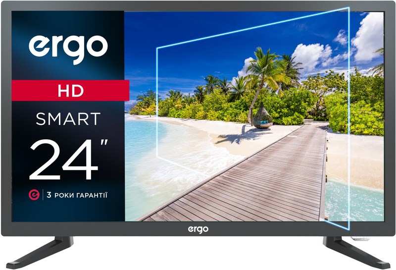 Телевізор Ergo 24" HD Smart TV (24DHS6000) фото