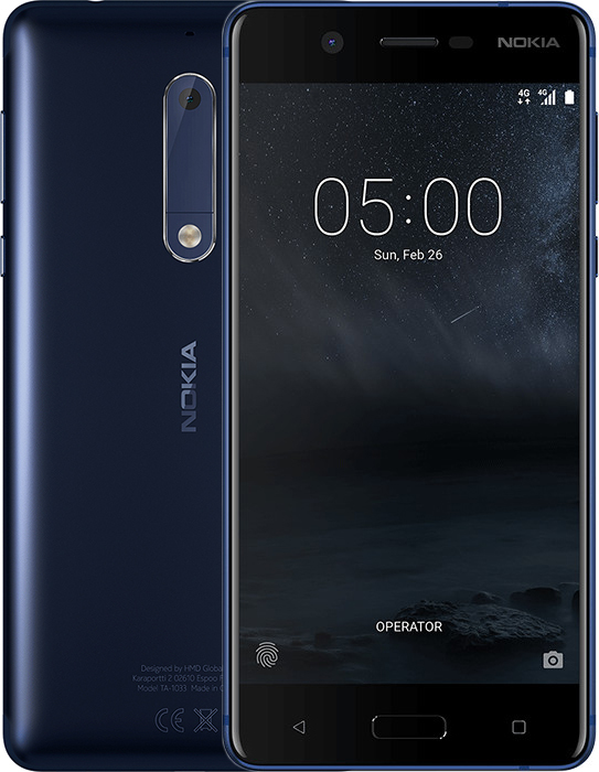 Nokia 5 Dual SIM 2/16Gb Tempered Blue (11ND1L01A15) фото