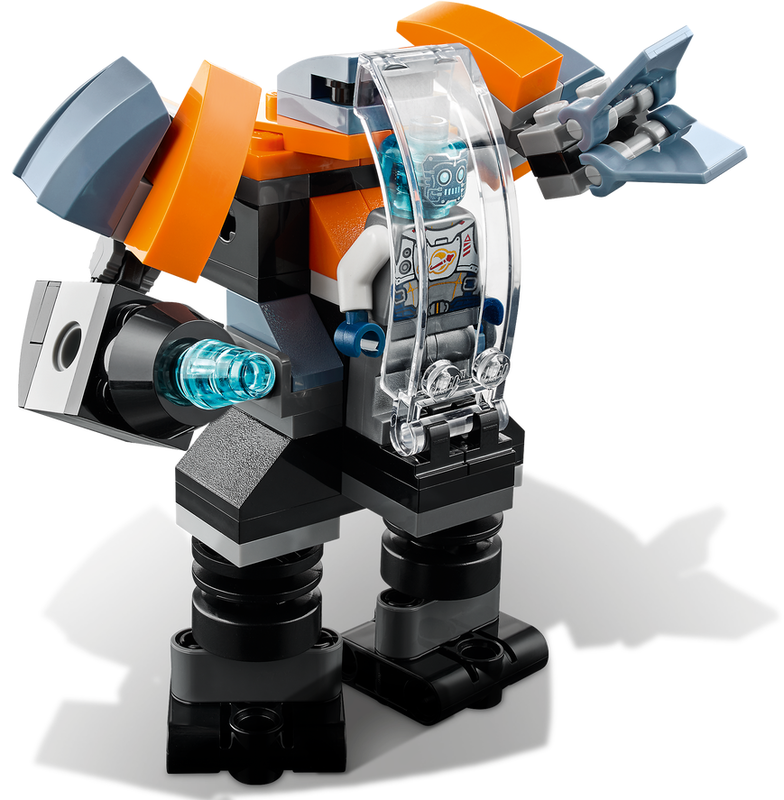Конструктор LEGO Creator Кібердрон 31111 - фото - №5