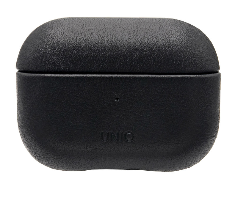Чохол Uniq Terra Genuine Leather Snap Case - Dallas (Black) для AirPods Pro фото