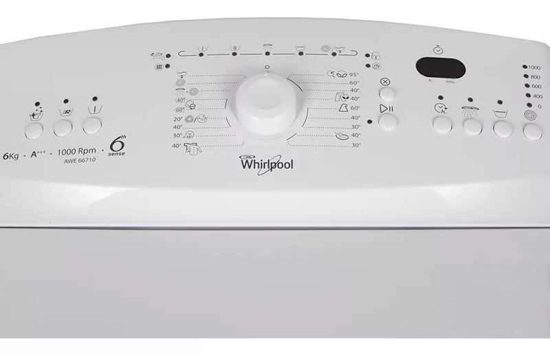 Пральна машина з вертикальним завантаженням Whirlpool AWE66710 - фото - №8