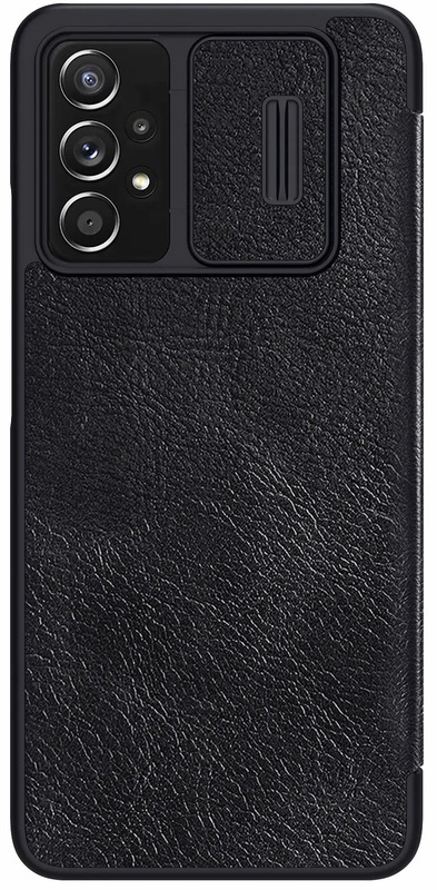Чохол для Samsung Galaxy A73 Nillkin Qin Pro Leather Case (Black) фото