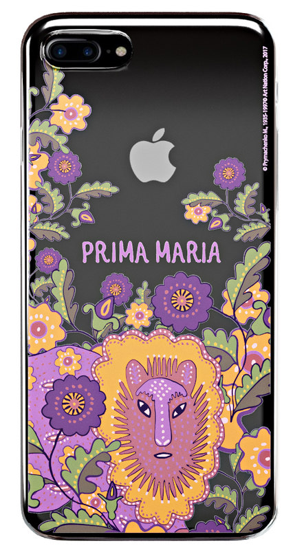 Чехол-накладка Prima Maria Лавандовый кот для iPhone 7 Plus/8 Plus фото